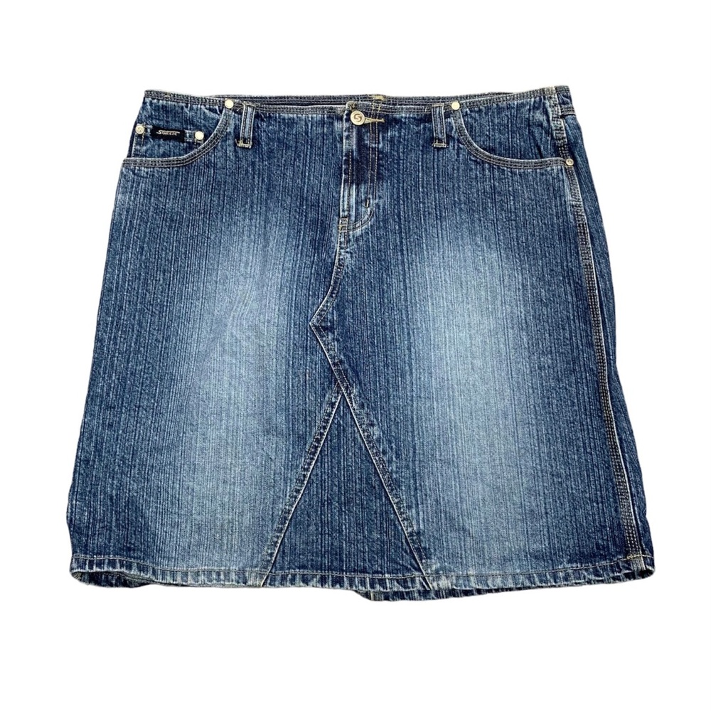 SQUEEZE BY STEPHEN HARDY DENIM SKIRT